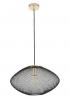 GOLPE Black 600mm Oval Stainless Steel Pendant Light